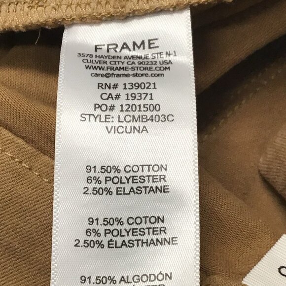 Frame Bootcut Jeans Women's Size 30 Denim Stretch Brown Pants - Picture 5 of 10